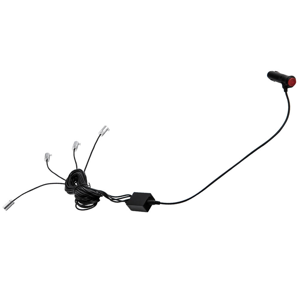 1x 4M RGB LED Strip Light Kit w/ WireLighter Universal For ATV SUV Boat New