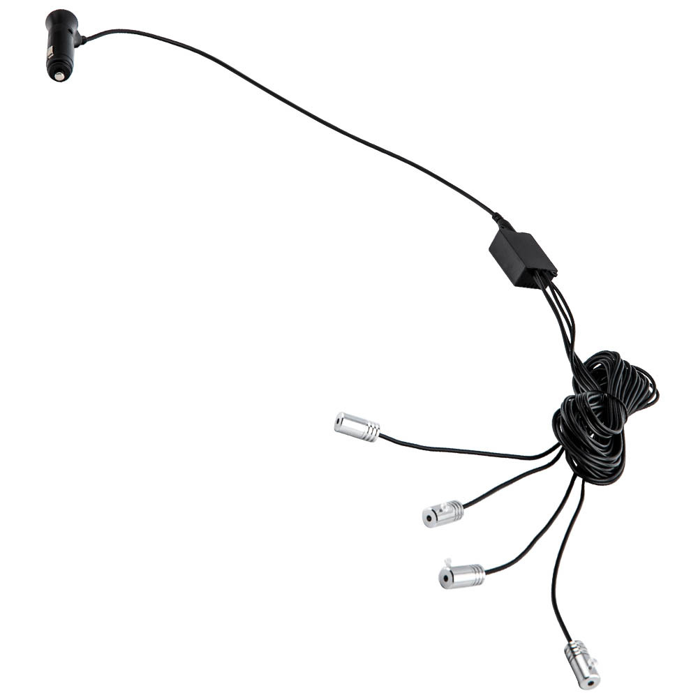 1x 4M RGB LED Strip Light Kit w/ WireLighter Universal For ATV SUV Boat New