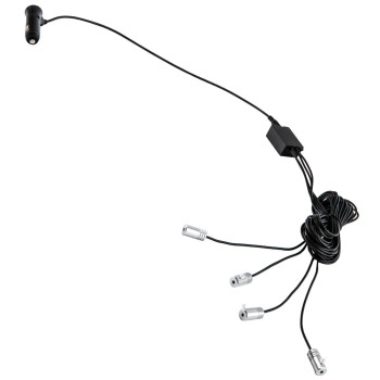 1x 4M RGB LED Strip Light Kit w/ WireLighter Universal For ATV SUV Boat New