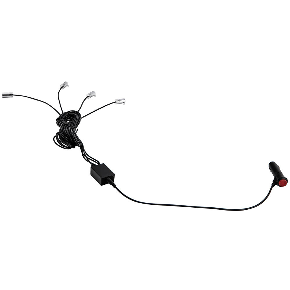 1x 4M RGB LED Strip Light Kit w/ WireLighter Universal For ATV SUV Boat New