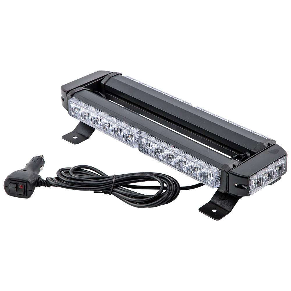 30 LedTrafic Advisor Light Strobe Beacon Light Yellow compatible for white Aluminum 12V