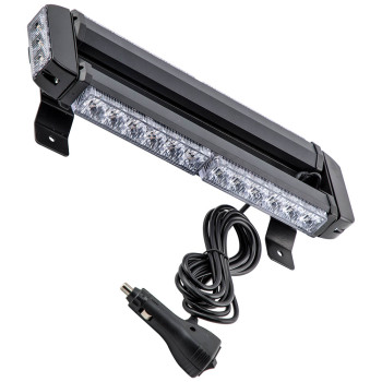 30 LedTrafic Advisor Light Strobe Beacon Light Yellow compatible for white Aluminum 12V