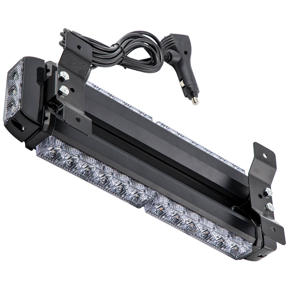 30 LedTrafic Advisor Light Strobe Beacon Light Yellow compatible for white Aluminum 12V