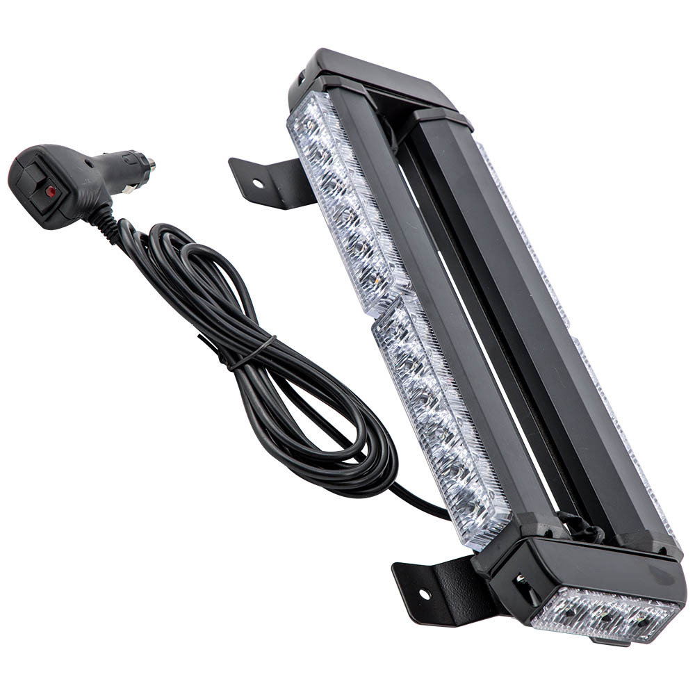 30 LedTrafic Advisor Light Strobe Beacon Light Yellow compatible for white Aluminum 12V