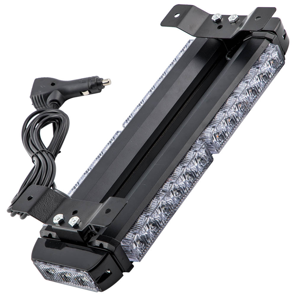 30 LedTrafic Advisor Light Strobe Beacon Light Yellow compatible for white Aluminum 12V