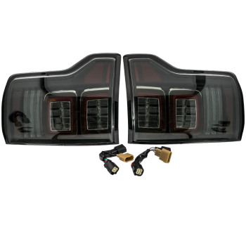 Full LED Tail Lights compatible for Ford F-150 F150 2015 2016 2017 2018 2019 Brake Lamps