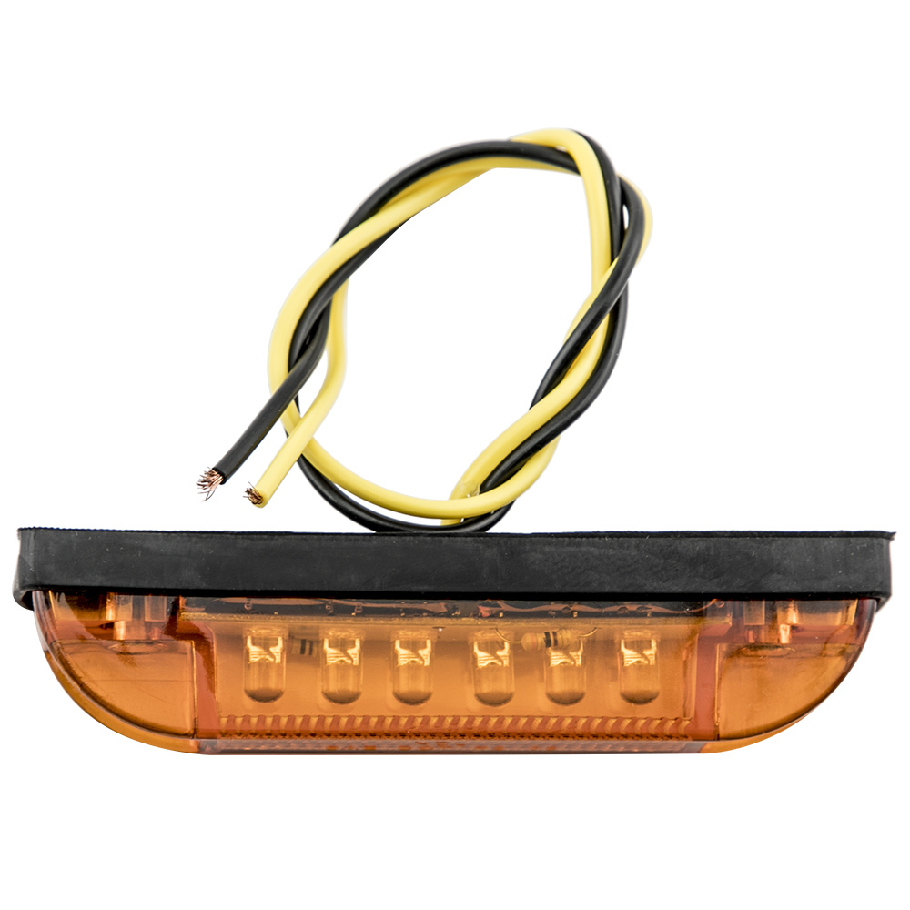 3pcs Front LED Marker Light compatible for Toyota Tundra 2014 2015 2016 2017- 12V