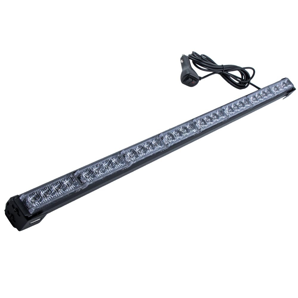 35 32 Led Light Lamp Bar Amber +Compatible for white For Vehicles / Automobiles W/ 12V IP67