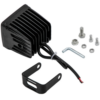 1 Piece Cube LED Work Light Bar 3inch 120W Mounting Brackets Combo Beam UTV x1