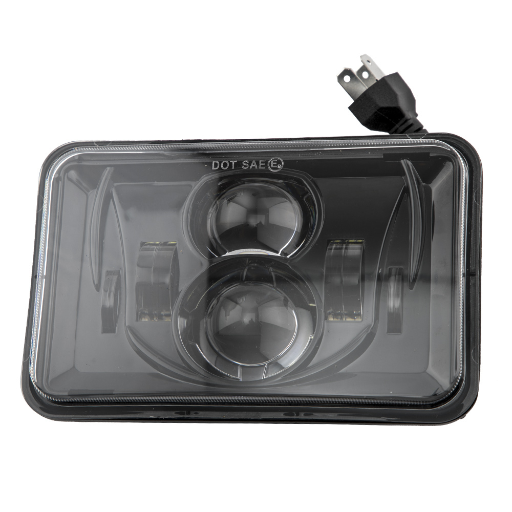 4x6 Inch LED Headlight 60W Sealed Beam compatible for Freightliner FLD112 H4652 H4666 x2