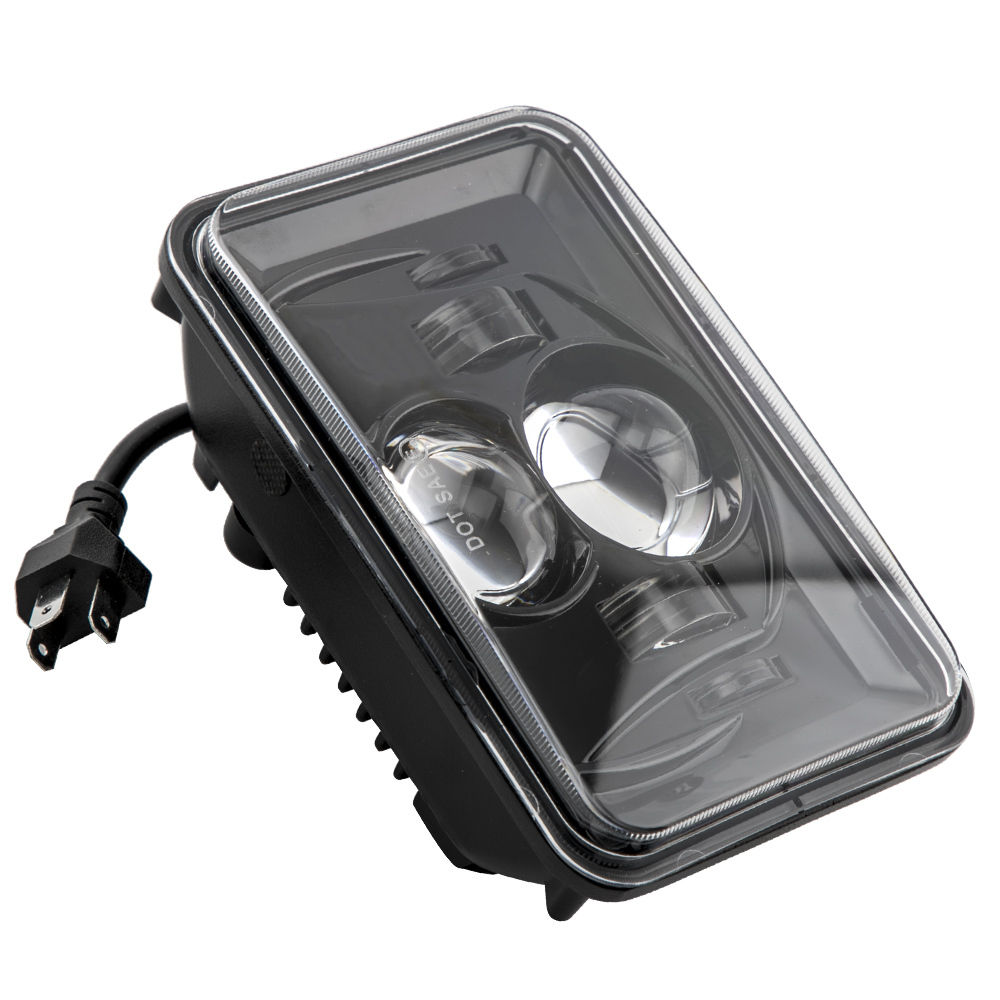 4x6 Inch LED Headlight 60W Sealed Beam compatible for Freightliner FLD112 H4652 H4666 x2
