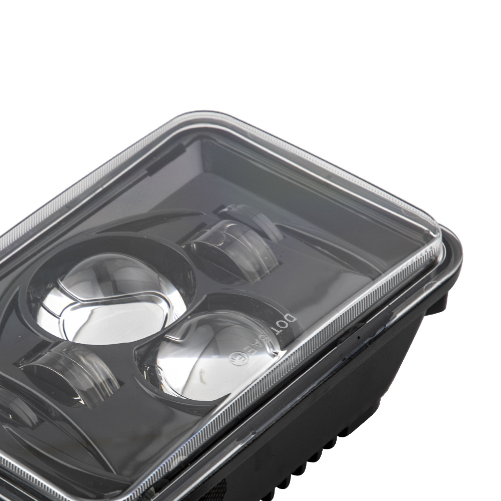 4x6 Inch LED Headlight 60W Sealed Beam compatible for Freightliner FLD112 H4652 H4666 x2