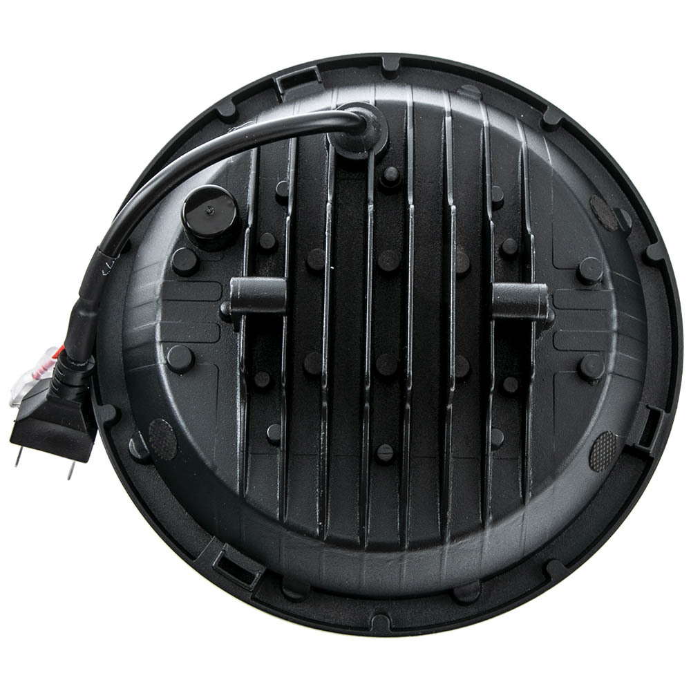 4Pcs 7 inch DC12V LED Headlights + Tail Lights Kit compatible for Jeep CJ-8 1981-1985