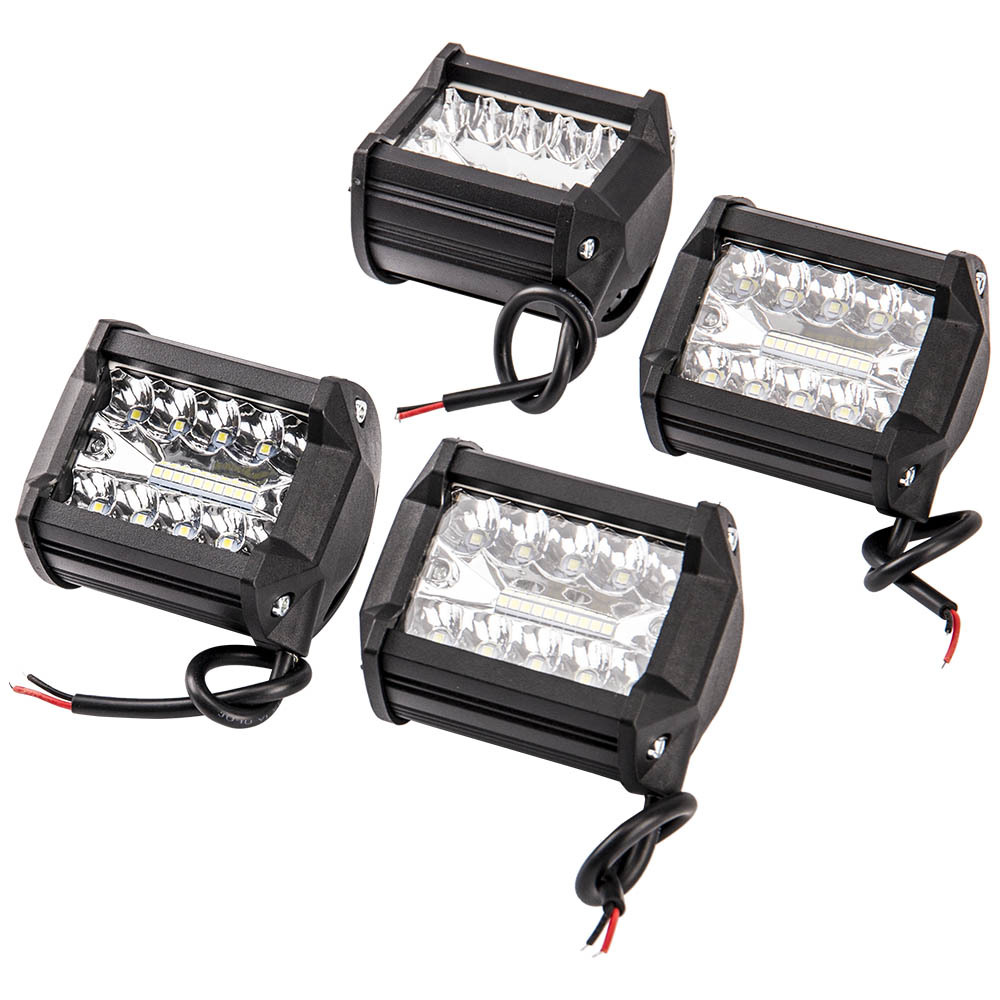 4x 4Inch 12V 1200W LED Work Light Bar for Pickup,Wagon,UTB,Cab,ATV,SUV