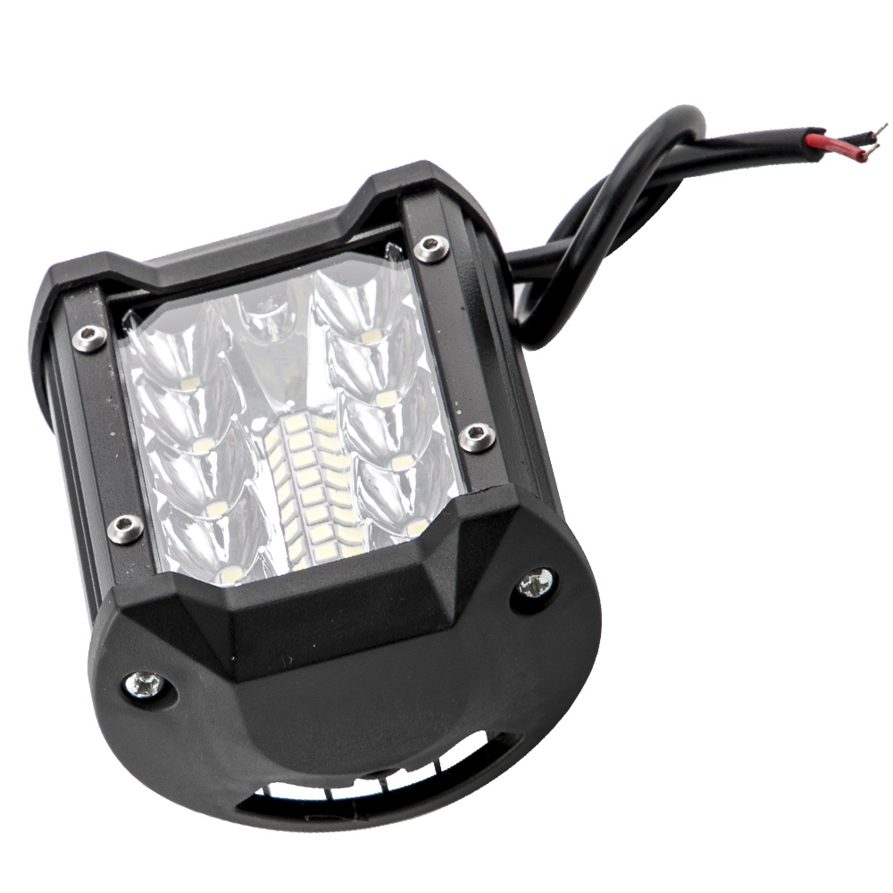 Pair 4 LED Work Light Bar 4WD Off RoadAutomotive SUV Fog Driving Lamp