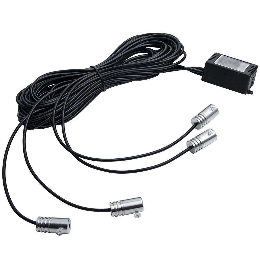 4M RGB LED Car Interior Light Strip Fiber Optic Ambient Lighting App Control