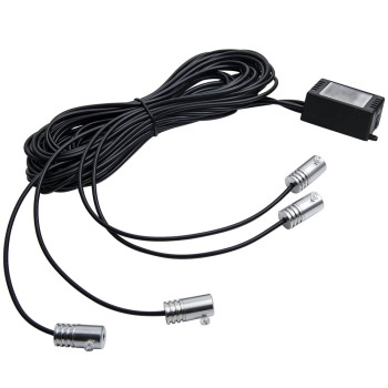 4M RGB LED Car Interior Light Strip Fiber Optic Ambient Lighting App Control