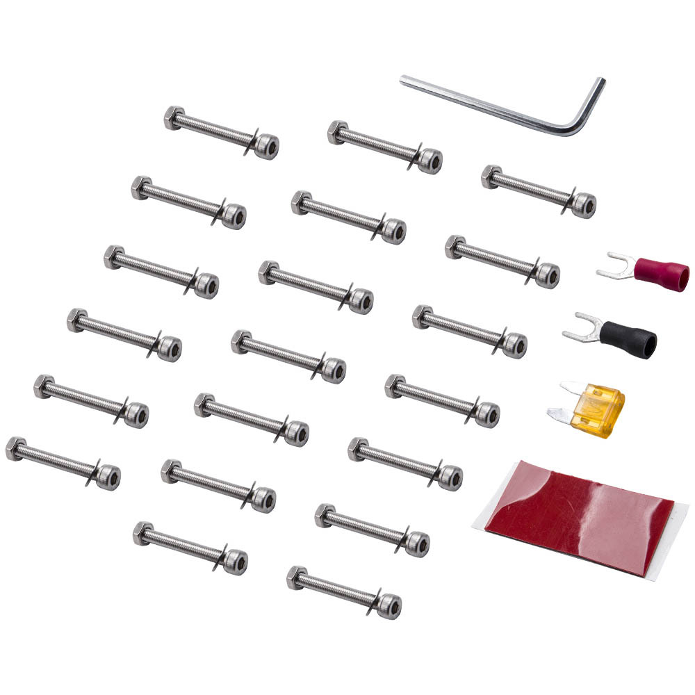 10 Pods RGB LED Rock Lights Kit Neon Music Light Control Available APP Remote