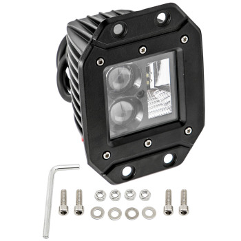 5inch Dual Row Flush Mount Led Work Light Bar 200W compatible for Jeep 4x4 ATV UTV SUV