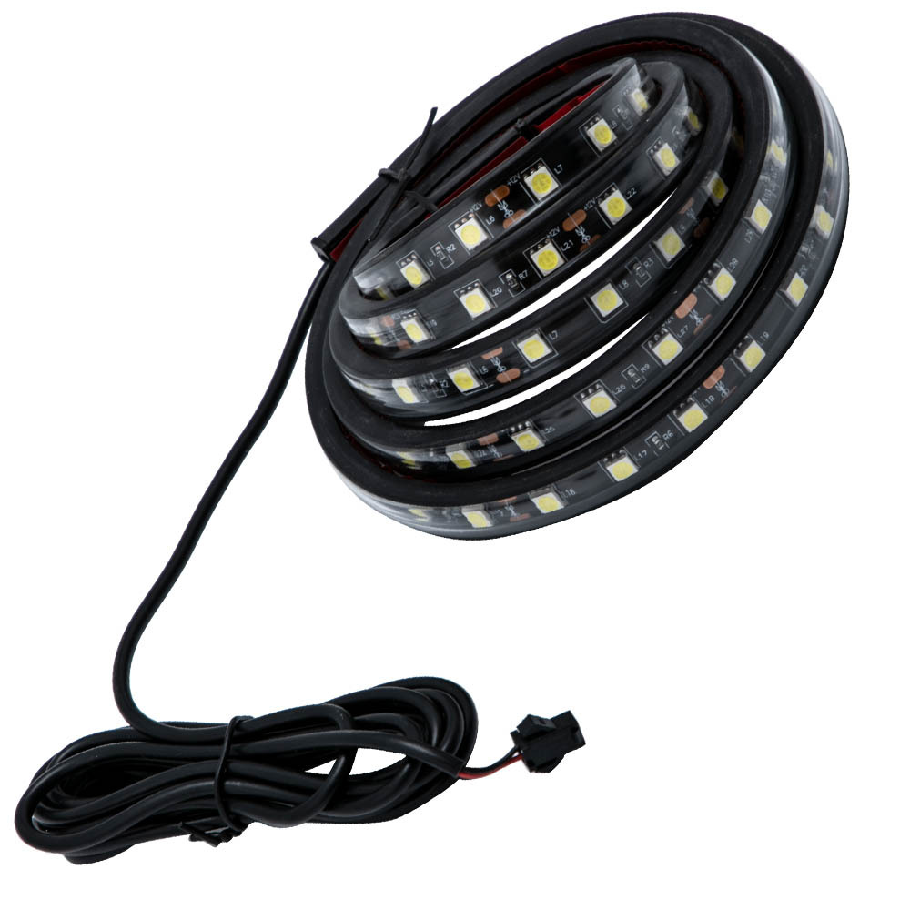 Pair 60 Led Bar Truck Bed Work Lighting Kit Strips compatible for Chevy Compatible for Ford Dodge