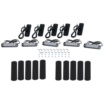 10*LED Lights Yellow high power lamp bead For Off road vehicle ATVs truck 18W