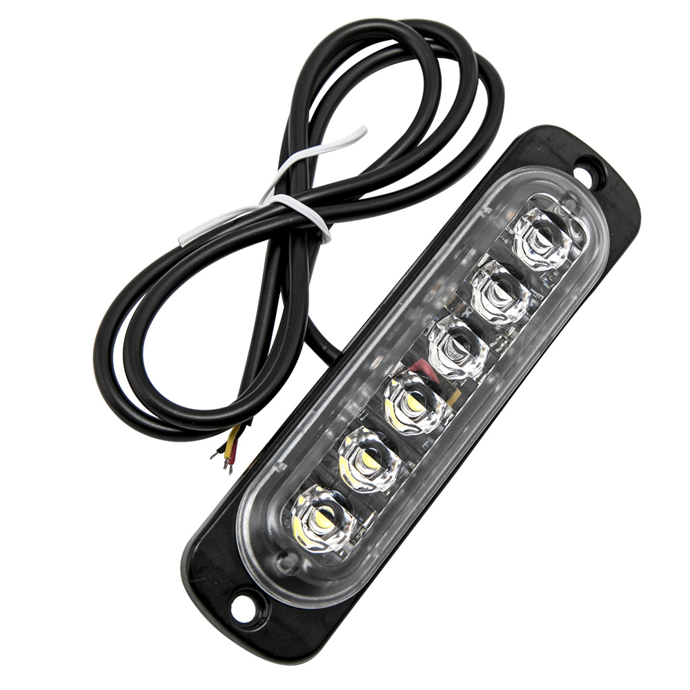 LED Strobe Light Kit8*LED Lights +Protection Pads 18W for off road Car Truck
