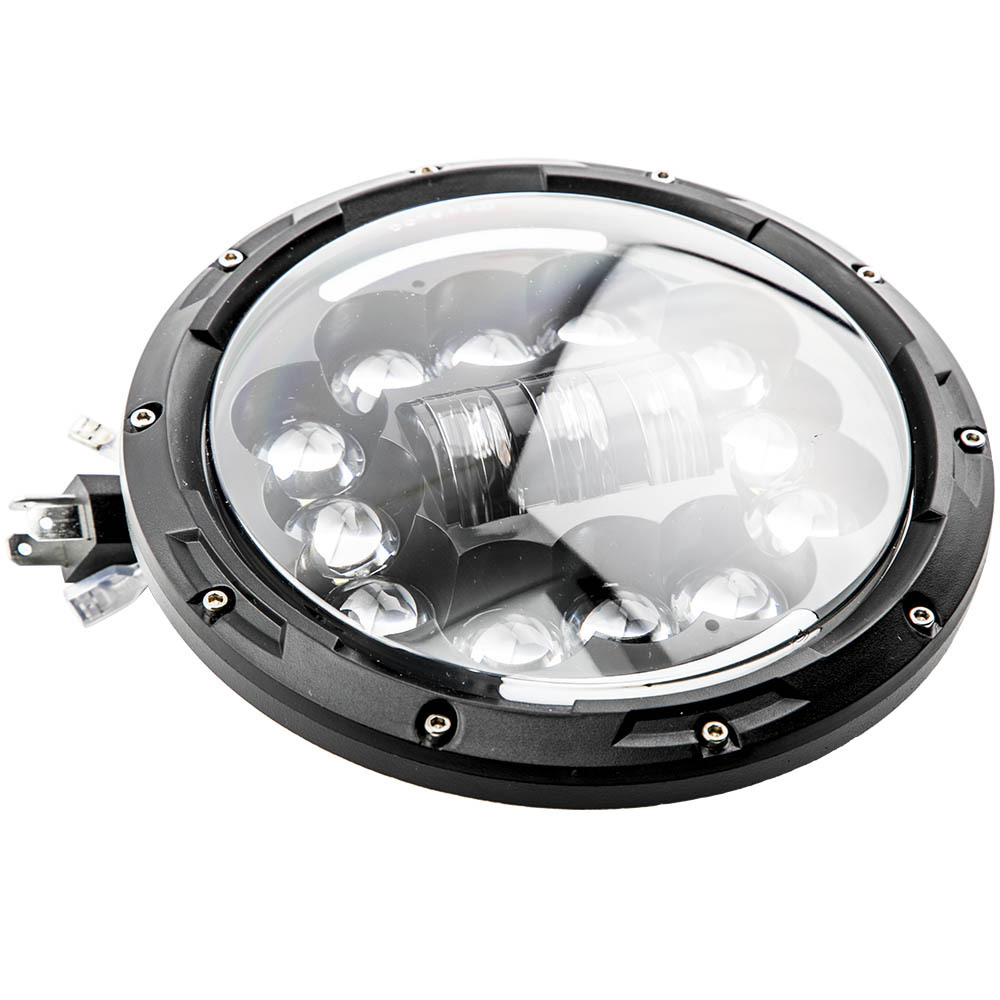 7 Inch 4.5 Inch 90W/40W Round LED Headlights Fog Light HiLo Beam 4000LM