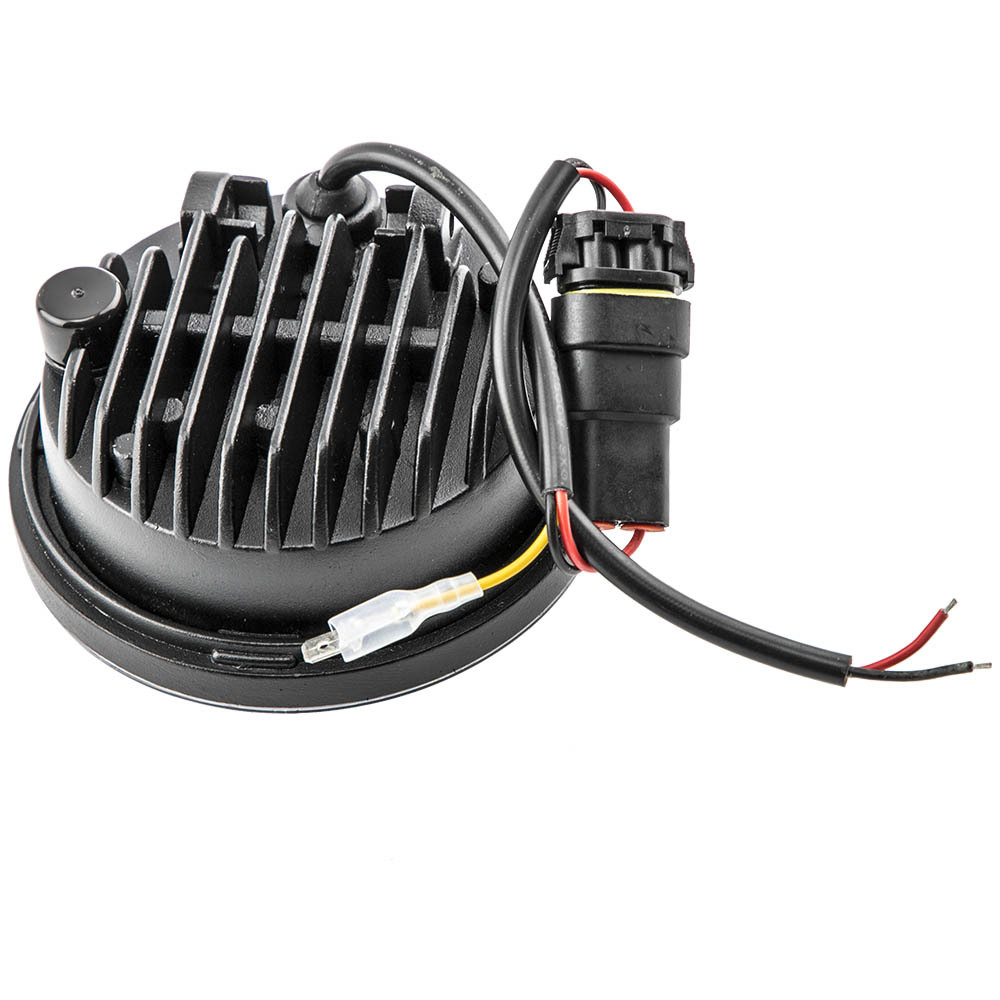 7 Inch 4.5 Inch 90W/40W Round LED Headlights Fog Light HiLo Beam 4000LM