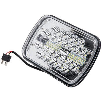 7x6 inch LED Headlights HiLo Beam Bumper Lamp compatible for GMC K1500 H6054 H5054 x1