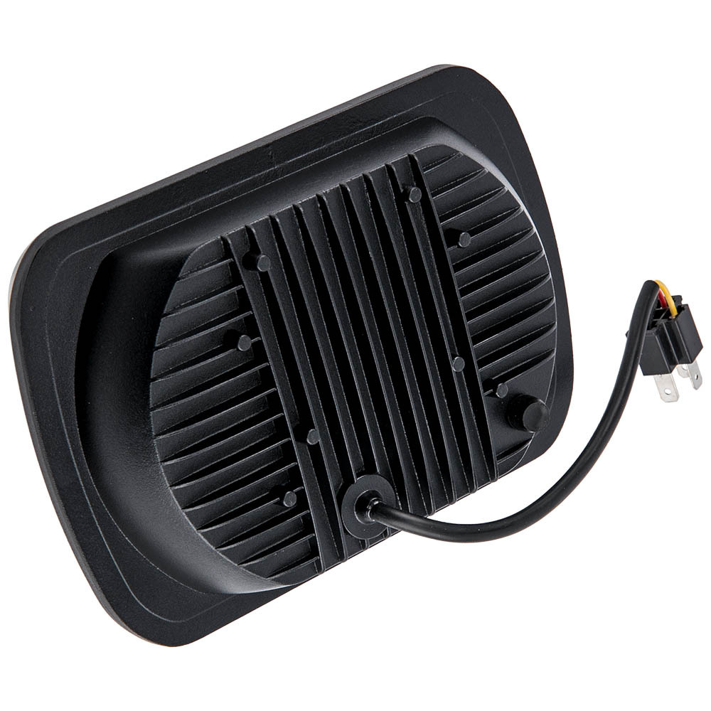 7x6 inch LED Headlights HiLo Beam Bumper Lamp compatible for GMC K1500 H6054 H5054 x1