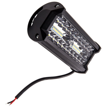 New 7inch 400W LED Work Light Bar Flood Spot Combo For Offroad Truck SUV Boat