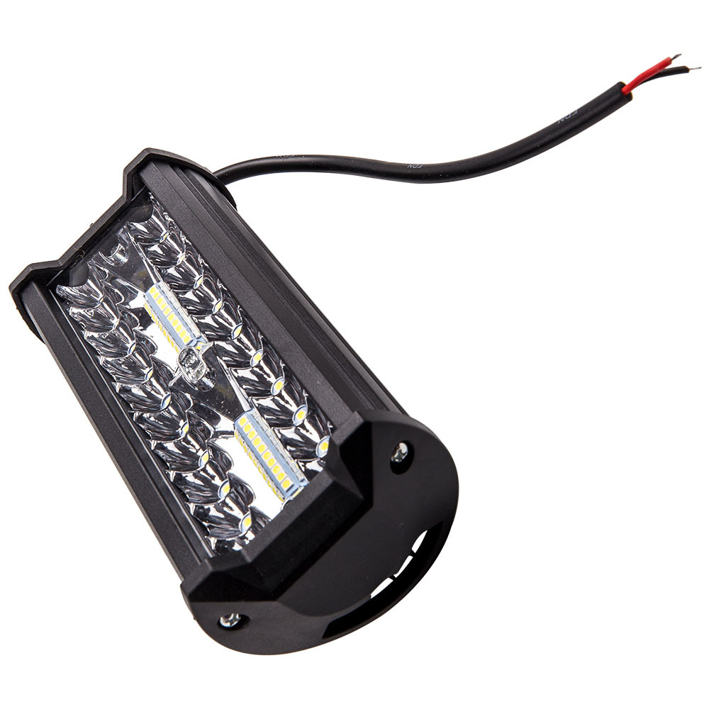 New 7inch 400W LED Work Light Bar Flood Spot Combo For Offroad Truck SUV Boat