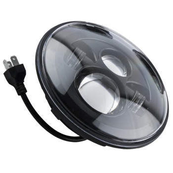7 Motorcycle LED Projector Headlight 4.5 inch Passing Lights 4000LM 4500LM