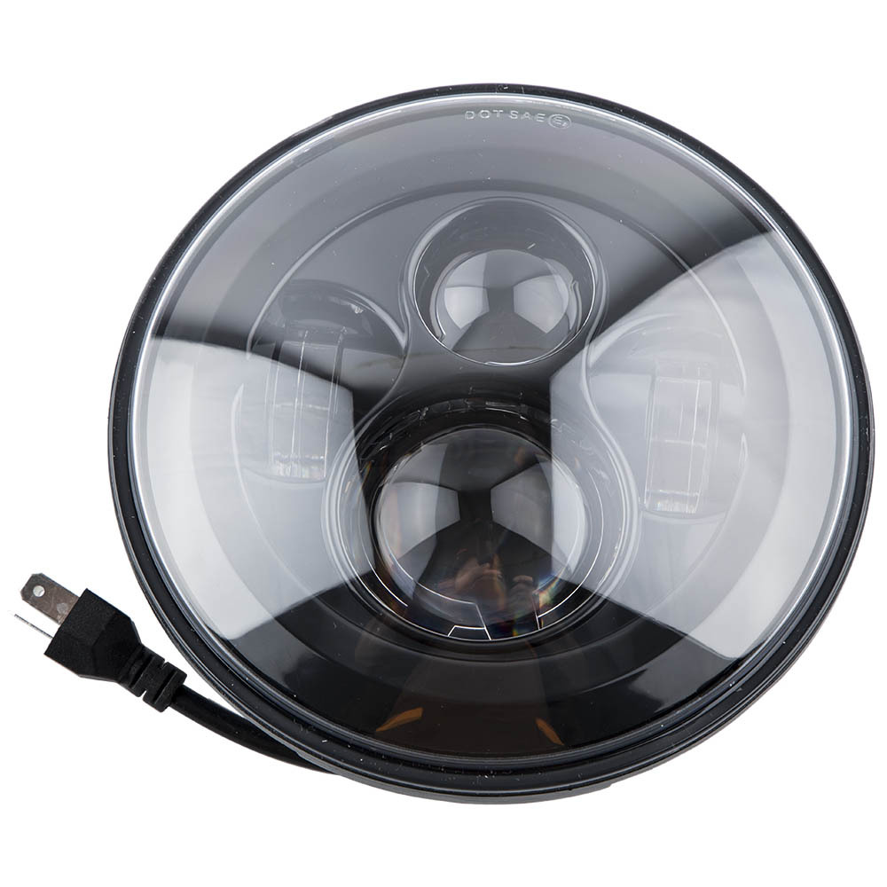 7 Motorcycle LED Projector Headlight 4.5 inch Passing Lights 4000LM 4500LM