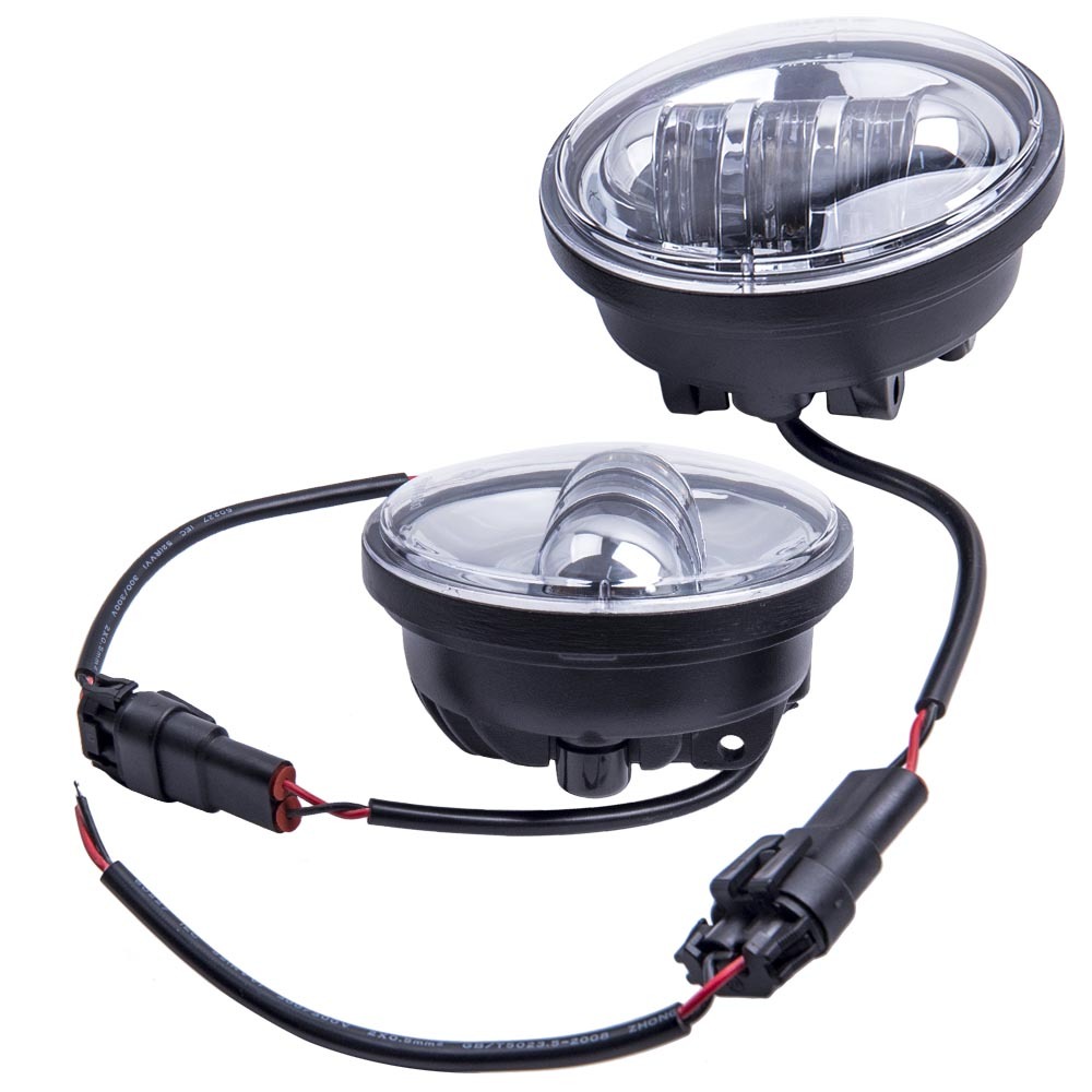 7 inch round led headlightMotorcycle LED round Headlight Passing Lights 30W