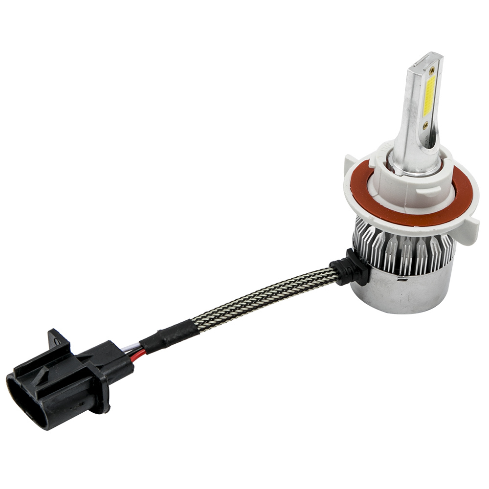 Compatible for White LED Headlight+Fog Light Bulb Combo compatible for Ford F-250 F-350 F-450 2015-2018