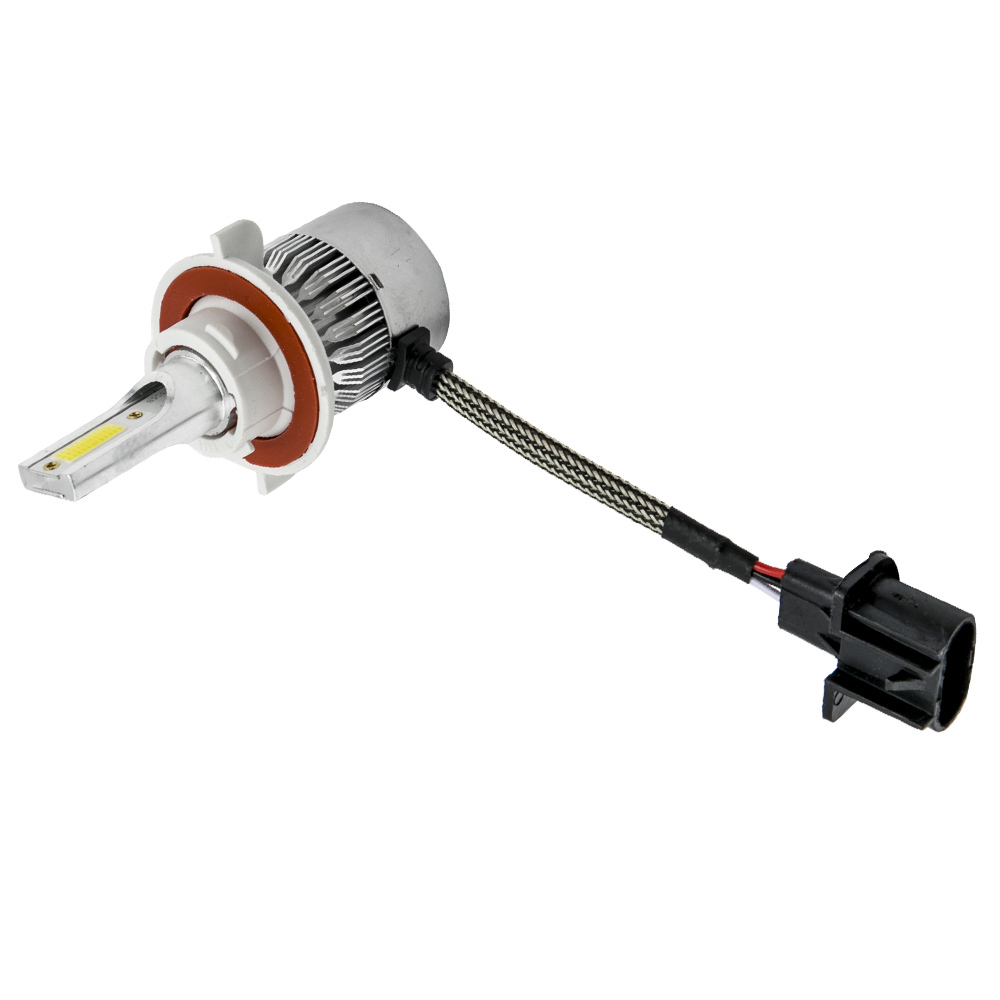 Compatible for White LED Headlight+Fog Light Bulb Combo compatible for Ford F-250 F-350 F-450 2015-2018