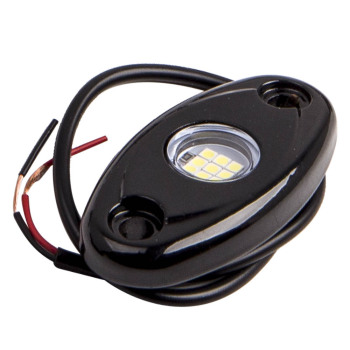 4PC LED Rock Light Pod Waterproof for Off Road Vehicle Truck ATV UTV 12V-24V