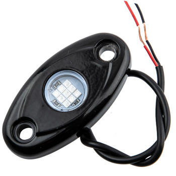 Aluminum LED Rock Light Kit 16PCS for Truck ATV UTV Off Road Vehicle 12V-24V