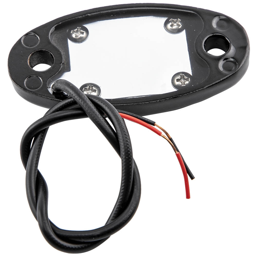 16x compatible for White 16Pods 9W LED Rock Lights compatible for Jeep Offroad Boat Truck UTV ATV 12V-24V