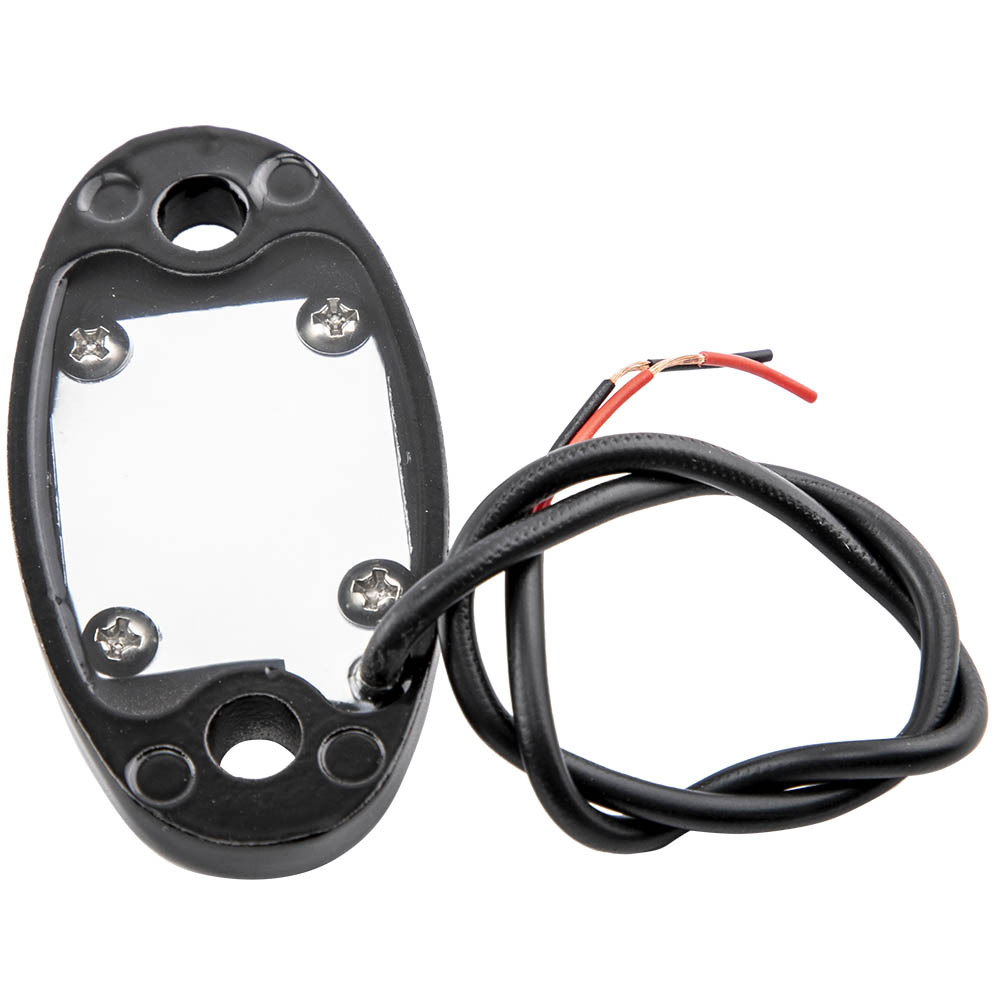 16x compatible for White 16Pods 9W LED Rock Lights compatible for Jeep Offroad Boat Truck UTV ATV 12V-24V