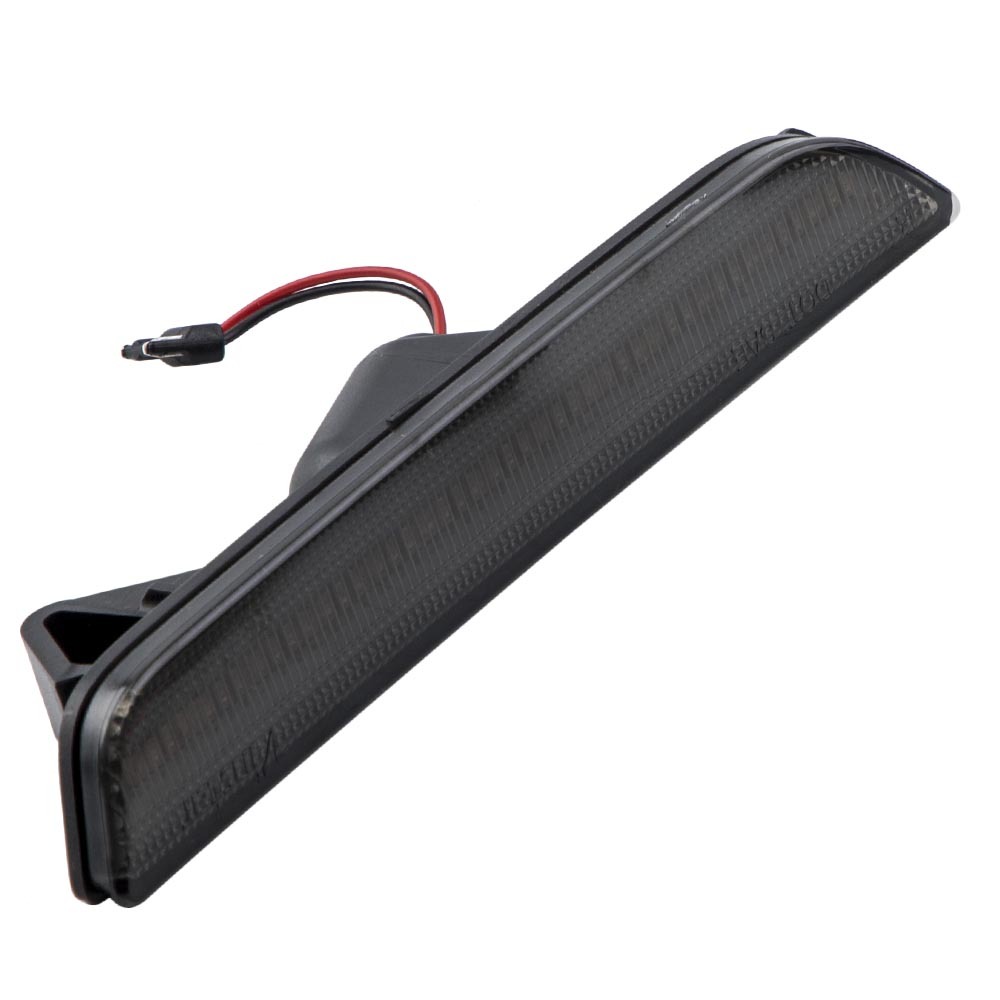 Smoked Lens LED Side Marker Light 4pcs FrontRear Lamp compatible for Ford Mustang 10-14