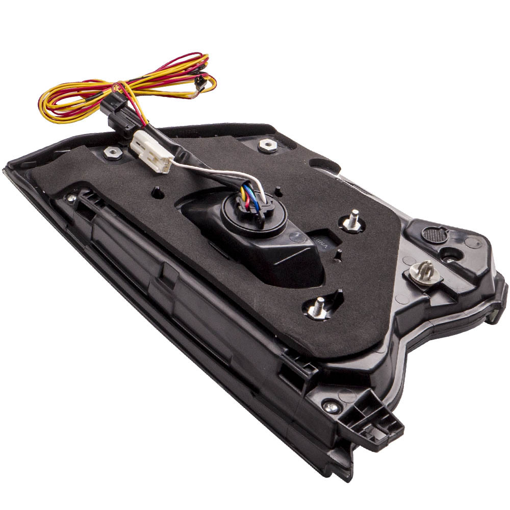 LED Rear Tail Light Bar Assembly compatible for Honda Accord 2018 2019 2020 Black Housing