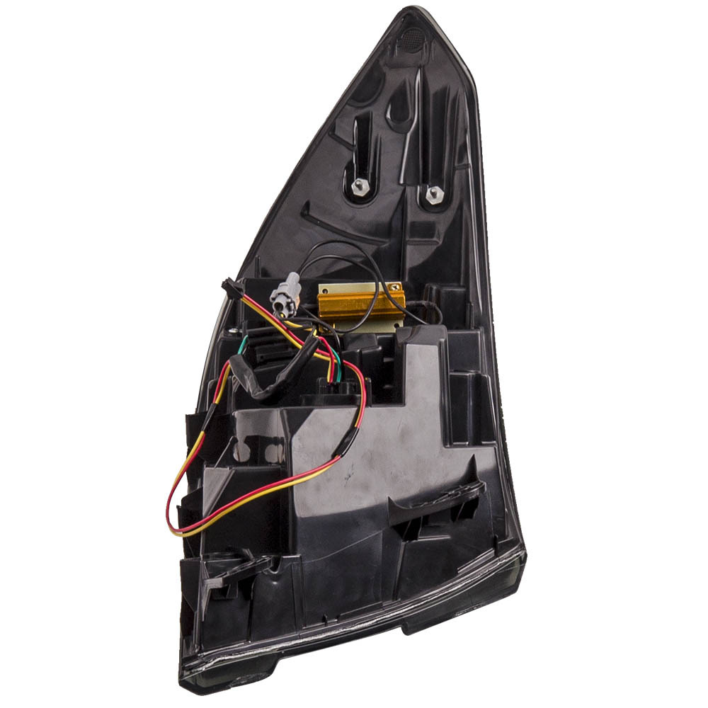 LED Rear Tail Light Bar Assembly compatible for Honda Accord 2018 2019 2020 Black Housing