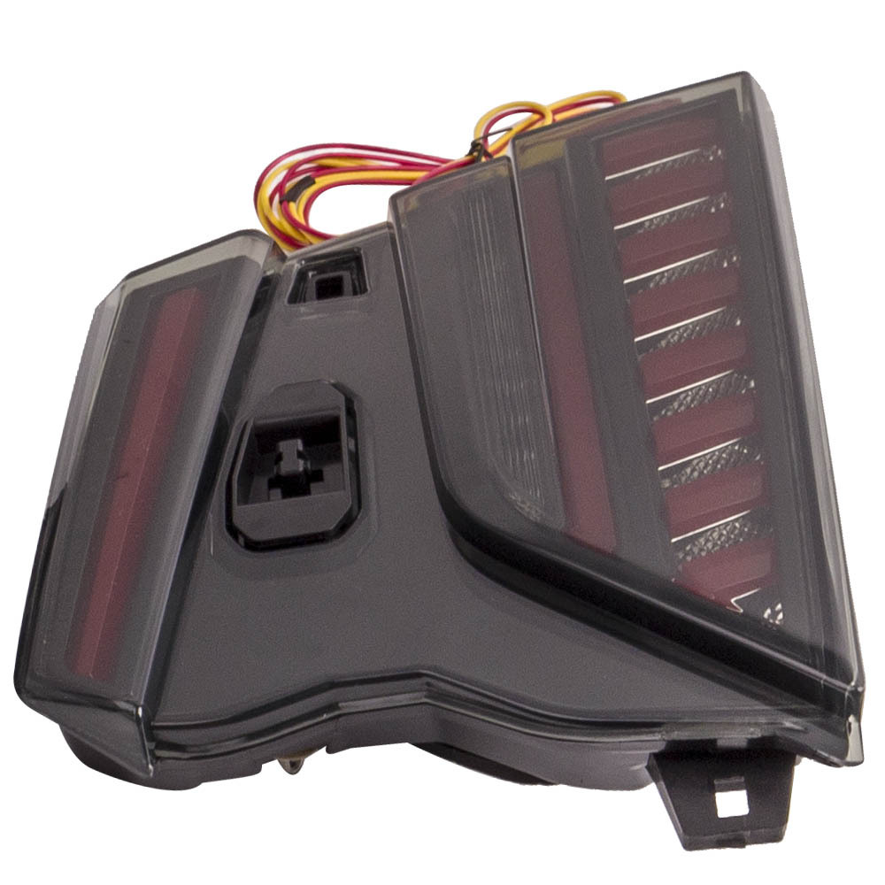 LED Rear Tail Light Bar Assembly compatible for Honda Accord 2018 2019 2020 Black Housing