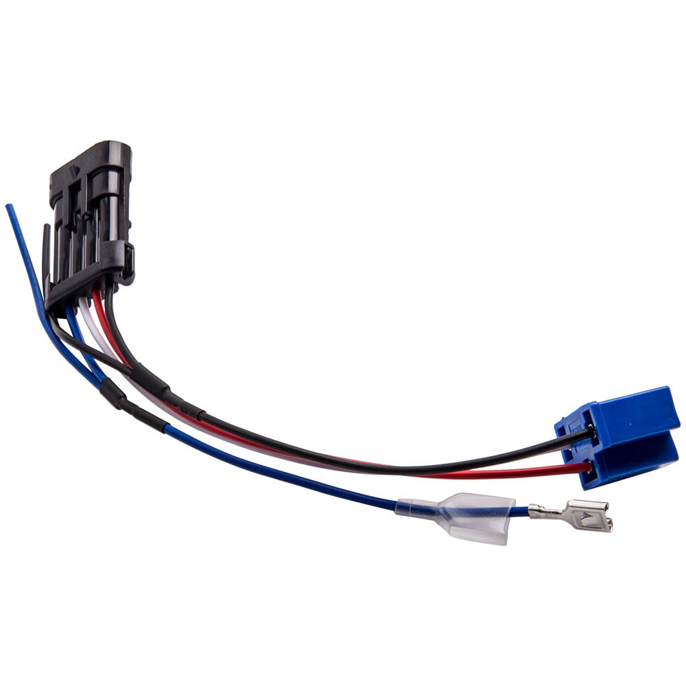 7 LED Projector Headlight4.5“ Passing Lights compatible for Harley Touring Black