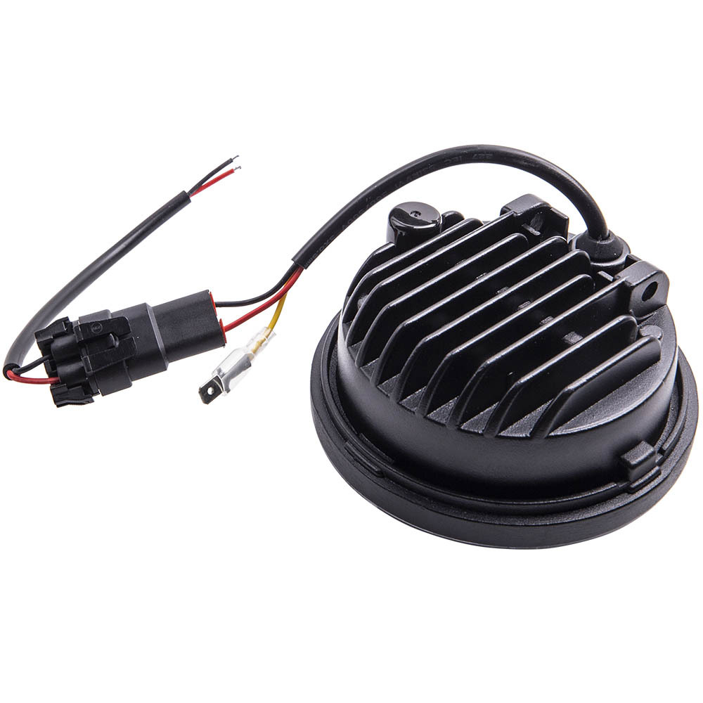 7 LEDHeadlight4.5“ Passing Lights 1991-2013 compatible for Harley Davidson