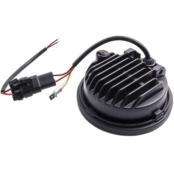 7 LEDHeadlight4.5“ Passing Lights 1991-2013 compatible for Harley Davidson