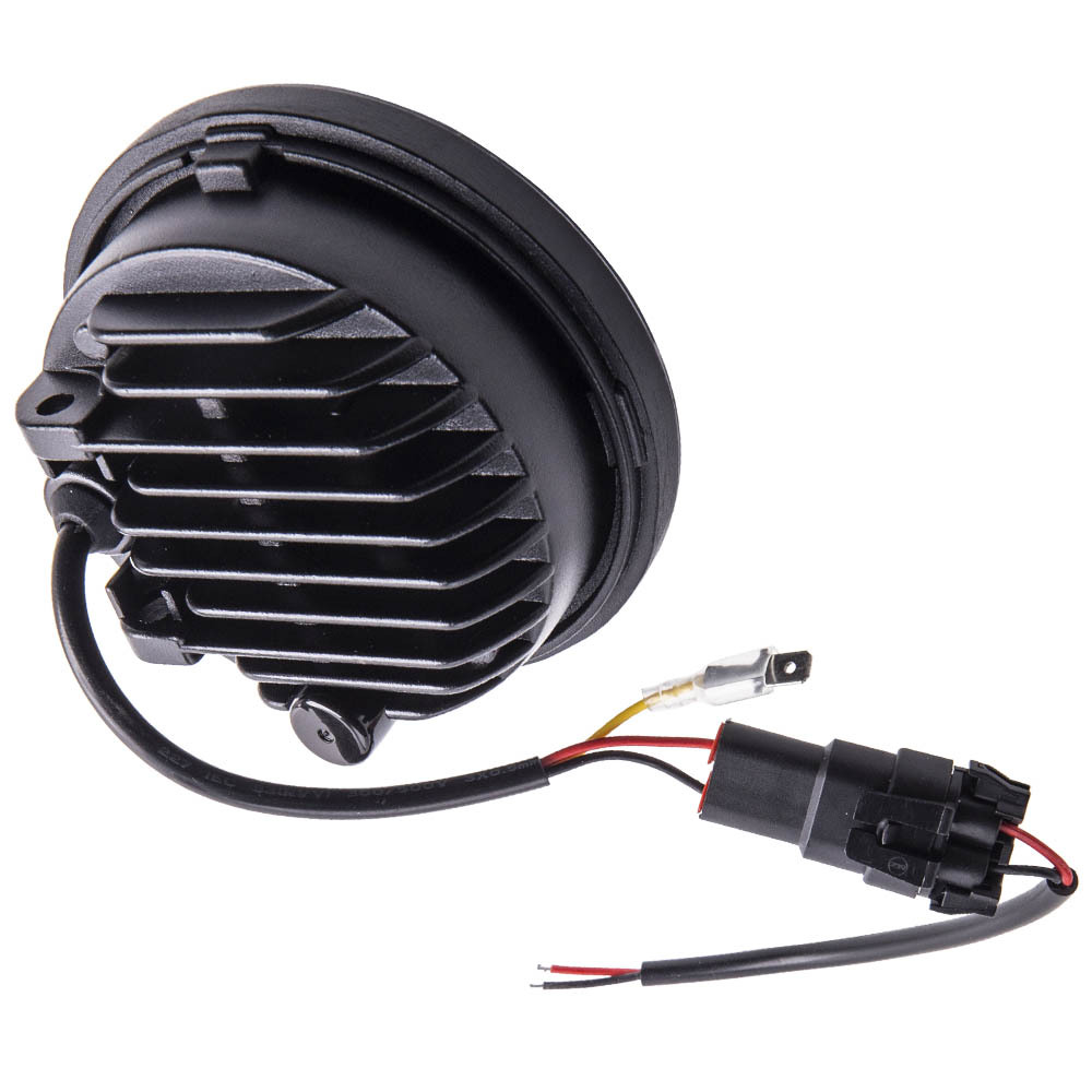 7 LEDHeadlight4.5“ Passing Lights 1991-2013 compatible for Harley Davidson