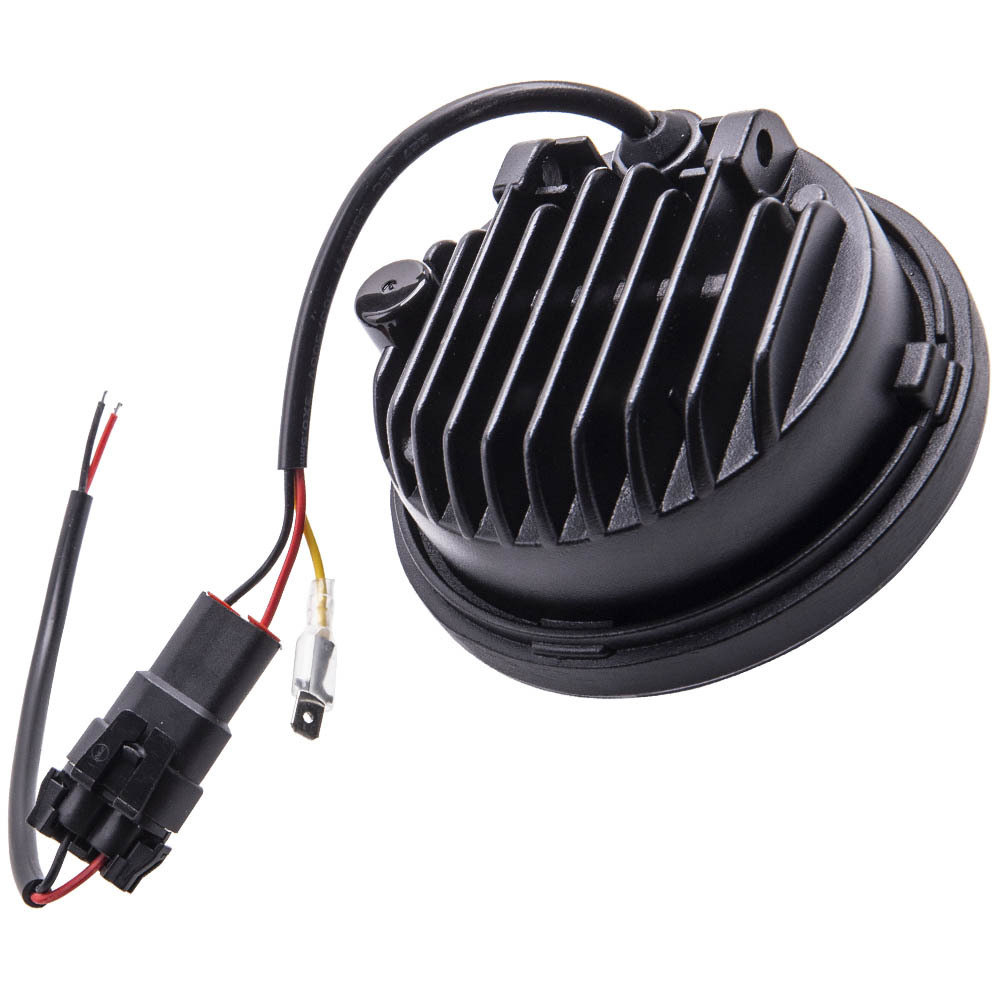 7 LEDHeadlight4.5“ Passing Lights 1991-2013 compatible for Harley Davidson